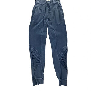 NOAM Ridley Sweatpants Womens Size Small S Mustard High Rise Joggers. Sz: Small